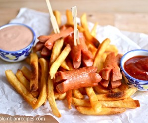Salchipapas