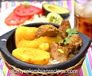 Colombian-Style Beef Stew