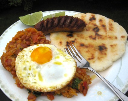 Calentado or Traditional Colombian Breakfast Calentado or Traditional Colombian Breakfast
