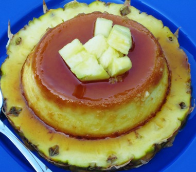 Pineapple Flan or Flan de Piña Pineapple Flan or Flan de Piña