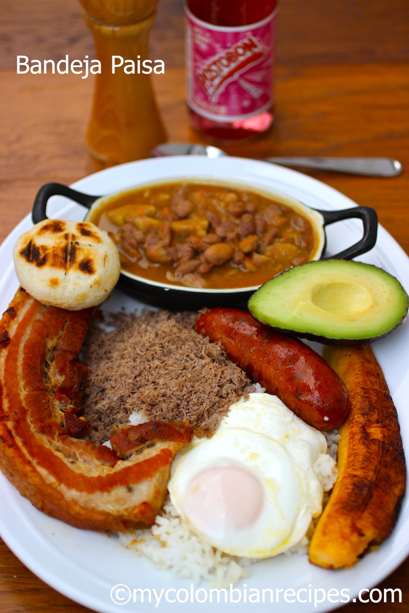 Bandeja Paisa (Paisa Platter) | My Colombian Recipes