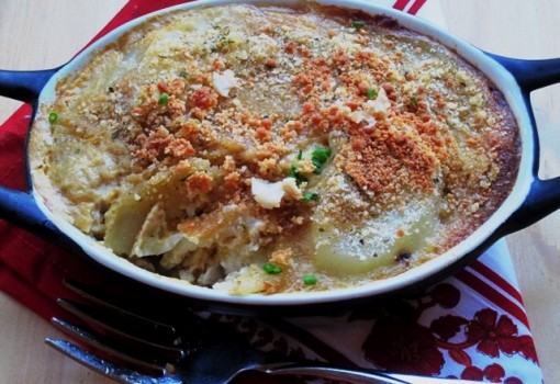 Catfish and Potato Pie