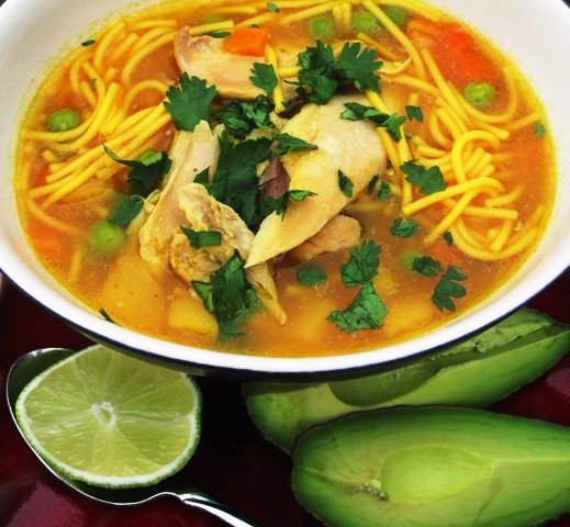 Chicken Noodle Soup (SOPA de Pollo Y Pasta) | My Colombian Recipes