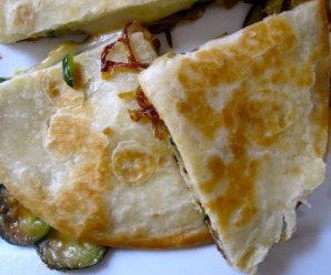 Vegetables quesadilla