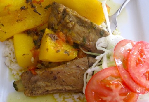 Sudado de Costilla de Cerdo