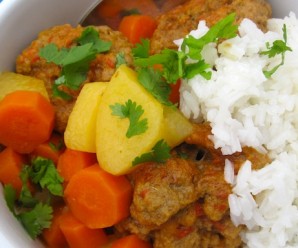 Slow - Cooker Meatball Stew