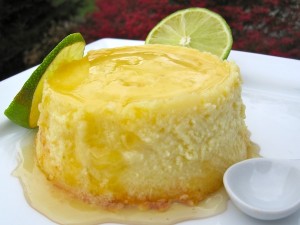 Lime Flan