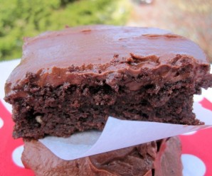 Chocolate Brownies with Chocolate frosting