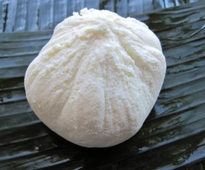 quesito en hoja de platano