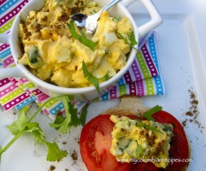 Ensalada de Huevo con Comino y Cilantro