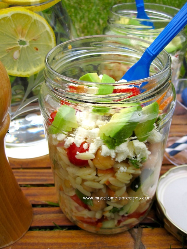 Picnic Orzo Salad and a GE French Door Fridge Giveaway!