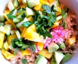 Quinoa-salad-with-pineapple