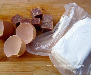 cheese,eggs, bocadillo