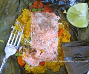 Fiambre de Salmón (Salmon and Rice Packets)