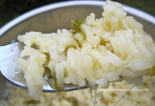 Arroz con Queso y Pimentón (Green Pepper and Cheese Rice)