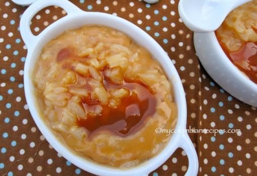 Arroz con Leche de Arequipe (Dulce de Leche Rice Pudding)