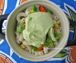 Macaroni salad w