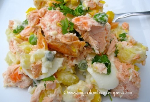 Ensalada de Salmón y Papa (Salmon and Potato Salad)