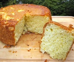 Bizcochuelo (Colombian Sponge Cake)
