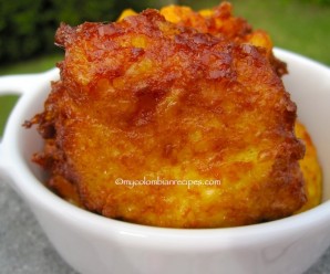 Regañonas (Colombian Corn Fritters)