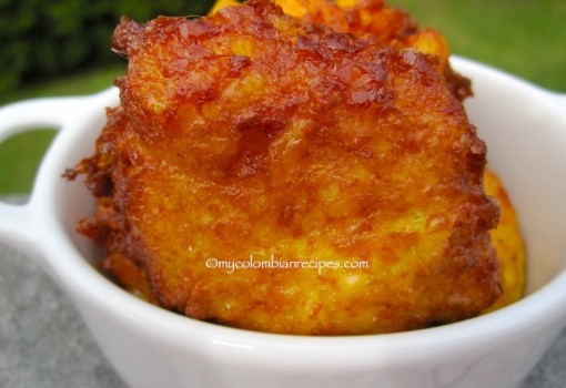 Regañonas (Colombian Corn Fritters)