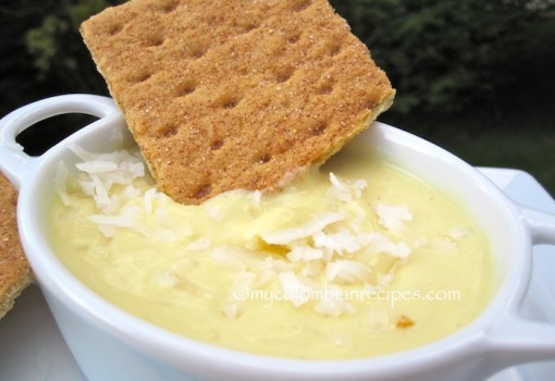 Passion Fruit and Coconut Dip