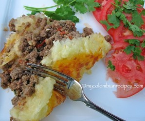 Beef and Cassava casserole