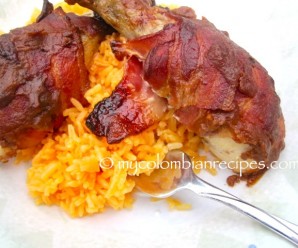 Bacon-Wrapped Chicken with Tamarind Sauce
