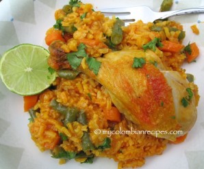 Arroz con Pollo al Horno (Baked Chicken and Rice)