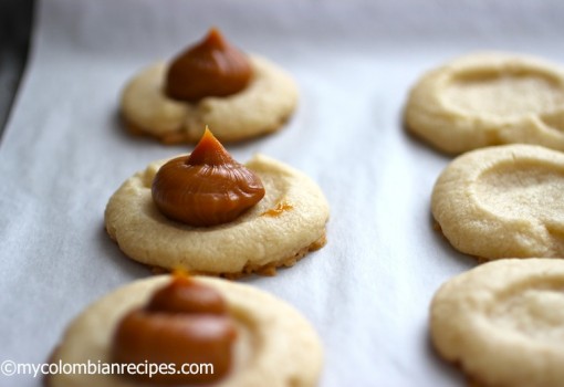Dulce de Leche Thumbprint Cookies