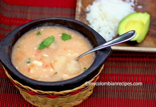 Mote de Queso (Colombian Cheese and Yam Soup)