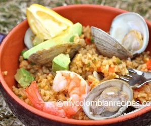 Arroz Marinero (Colombian Seafood Rice)