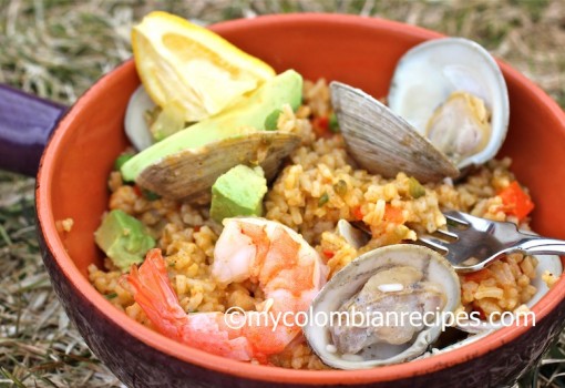 Arroz Marinero (Colombian Seafood Rice)