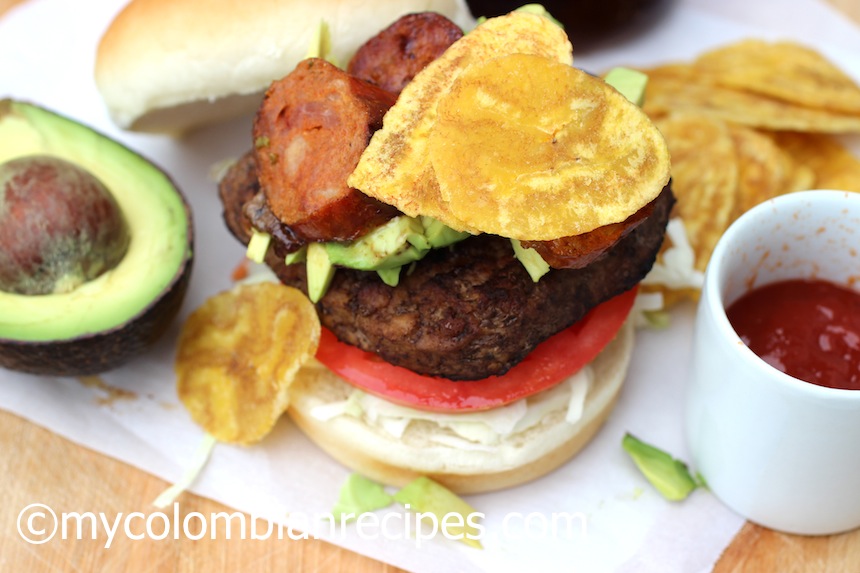Hamburguesa Colombiana