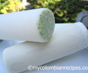 Paletas de Limón (Creamy Lime Popsicles)