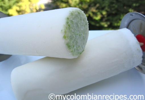 Paletas de Limón (Creamy Lime Popsicles)