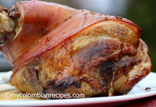 Pernil Asado Colombiano (Colombian-Style Roasted Pork Leg)