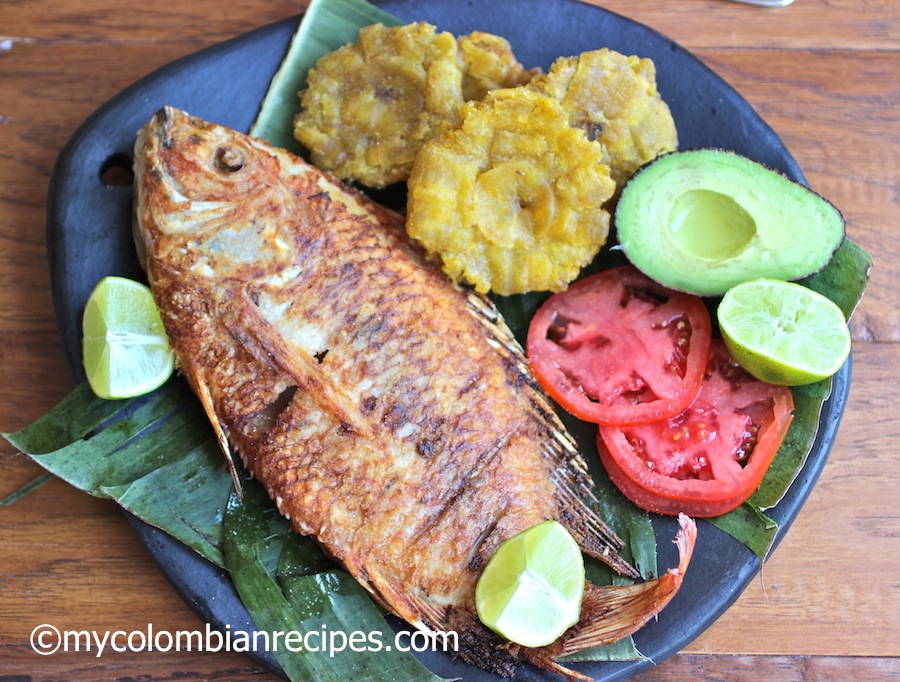 La Chamba Pescado Frito Colombiano (Pesce intero fritto alla colombiana)