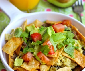 Mushroom & Leek Migas