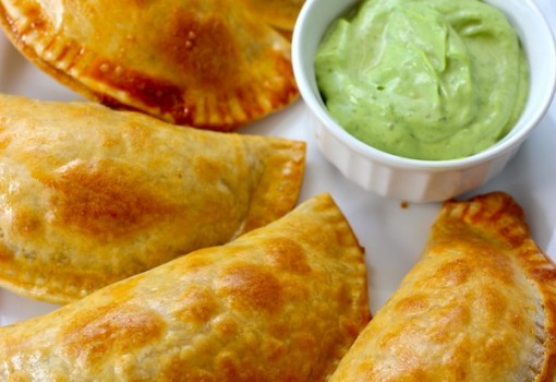 Chicken, Mushrooms and Cheese Empanadas
