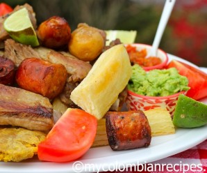 Fritanga o Picada Colombiana ( Fried Food Platter)