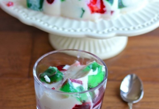 Gelatina de Colores o Mosaico (Mosaic Jello)