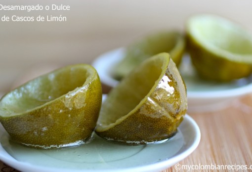 Dulce de Cascos de Limón (Candied Lime Shells)