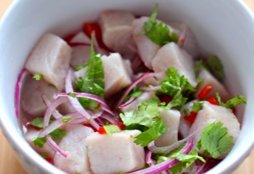 Ceviche de Pescado (Colombian-Style Fish Ceviche)