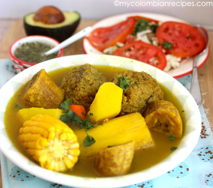 Sancocho de Albondigas (Meatball Soup)