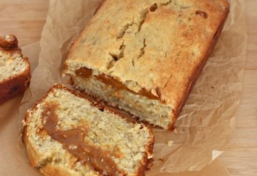 Pan de Banano y Arequipe) Banana and Dulce de Leche Bread