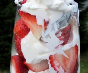 Receta de Fresas con Crema en Español
