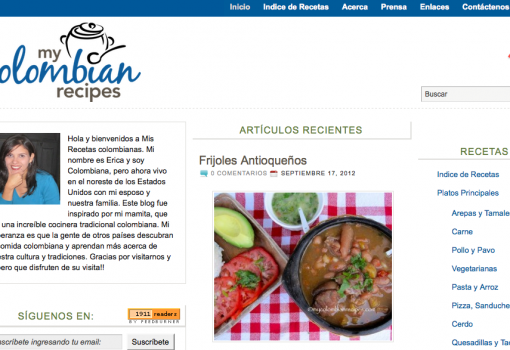 Receta s Colombianas en Español