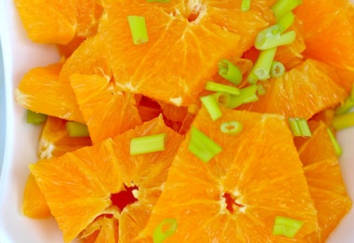 Chuyaco (Colombian Orange Salad)