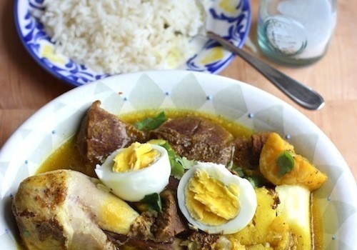 Pusundao de Carne Serrrana (Salted Beef Stew)